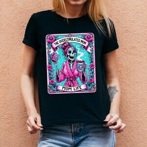 Mom Life Shirt, The Overstimulated Mom Shirt, The Mom Tarot Card Shirt